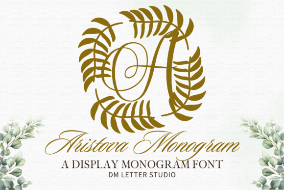 Aristova Monogram Font Review