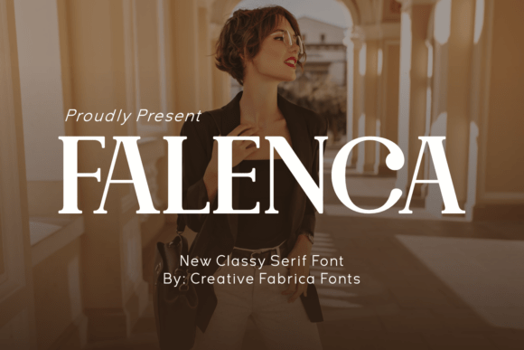 Falenca: A Classy Serif Font for Web Design