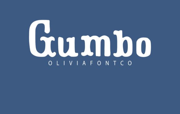 Gumbo: A Romantic Serif Font for Handmade Labels and Product Designs