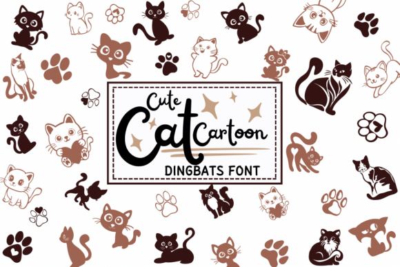 How Cute Cat Cartoon Font Transformed Our Campaign Visuals