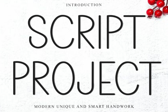 Script Project: A Handwritten Font for Clean Editorial Stories
