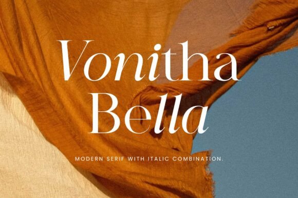 Vonitha Bella: A Premium Fancy Serif Font for Designers