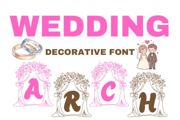 Wedding Arch Font Review