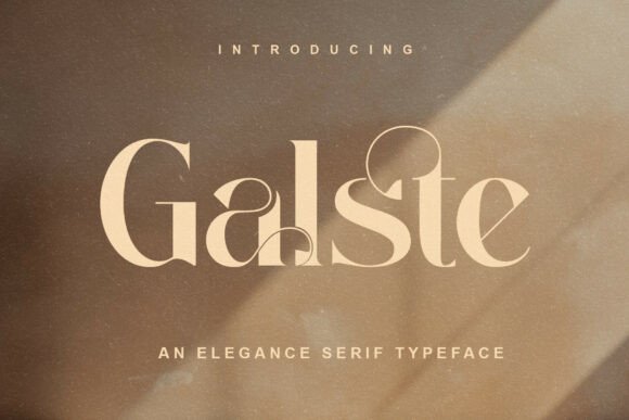 Why Galste Is the Serif Typeface Your Small Business Brand Needs